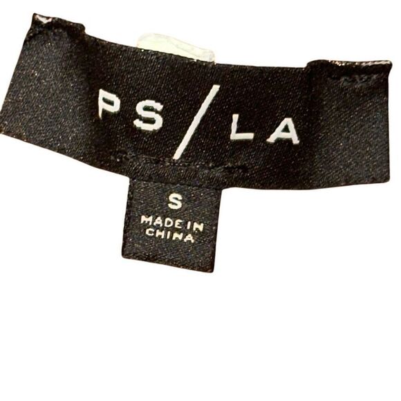 PS/LA Brown High Rise Drawstring Stretch Cargo Jogger Pants by PS/LA size Small - Picture 3 of 12